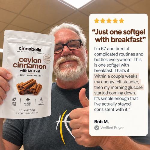 Cinnabella™ Ceylon Cinnamon Softgels